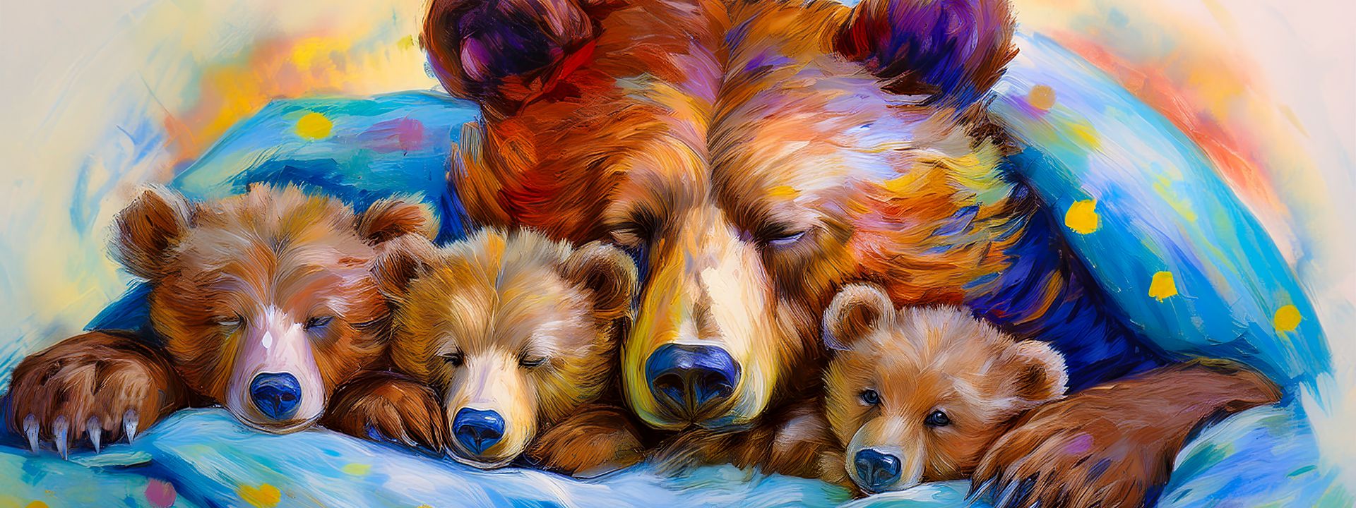 Bears Sleeping